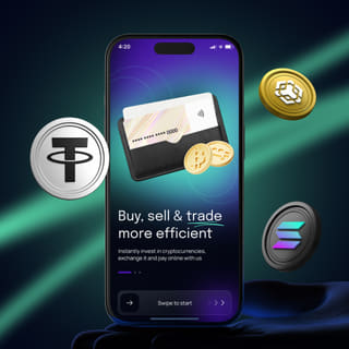 Handelsplatform van Steun Bezittelaar weergegeven op een mobiel apparaat