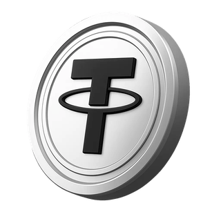 Tether USDT-munt binnen de sectie accountinformatie